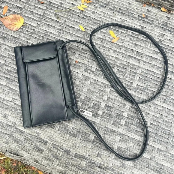 Fossil‎ Genuine Leather Crossbody Women’s Wallet - Picture 5 of 9